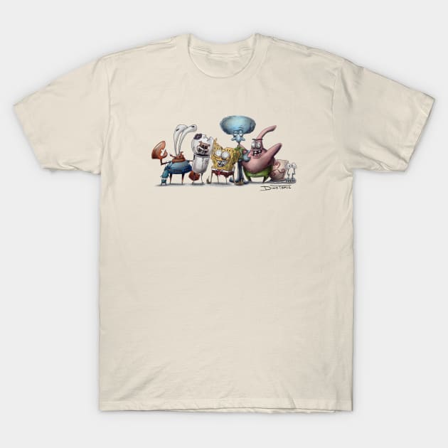 Spongebob T-Shirt by DinoTomic